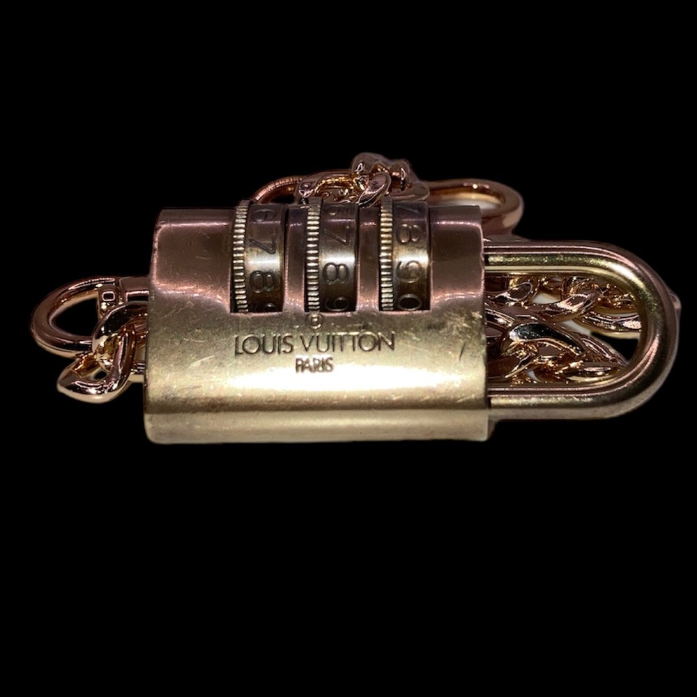 VUITTON-Extremely Rare Vintage Dial Padlock with Combination. - Picture 5 of 7